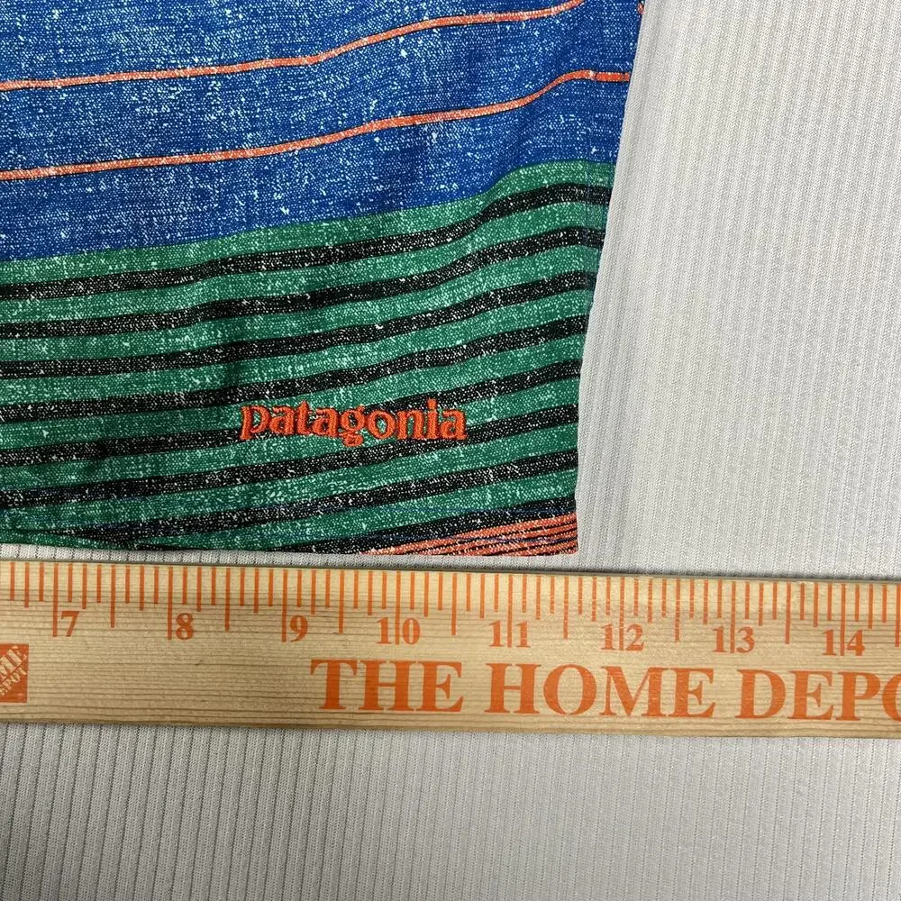 Patagonia Board Shorts Mens 34 Multicolor Striped Surf Swim Trunks Quick Dry